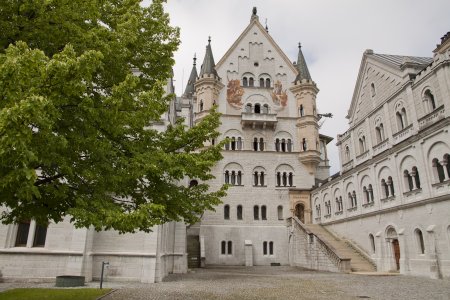 Binnenplaats Neuschwanstein